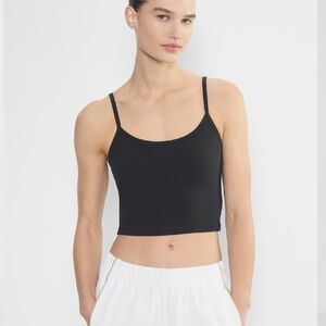 Aritzia golden butter essential waist cami tank